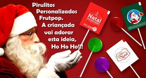 Balas de natal personalizadas