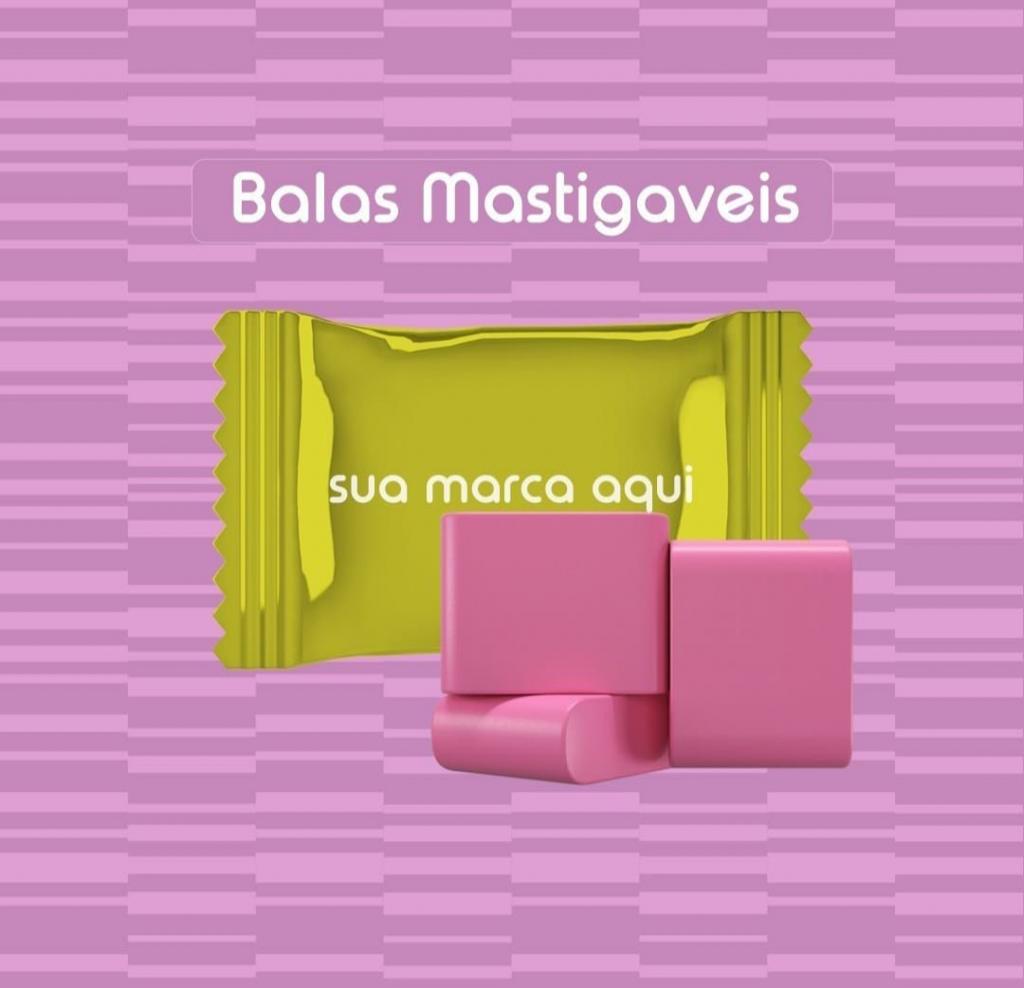 Balas Mastigáveis Personalizadas