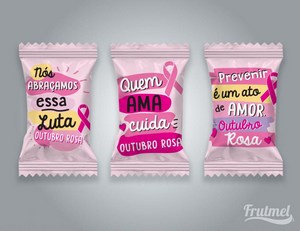 Balas Personalizadas Outubro Rosa