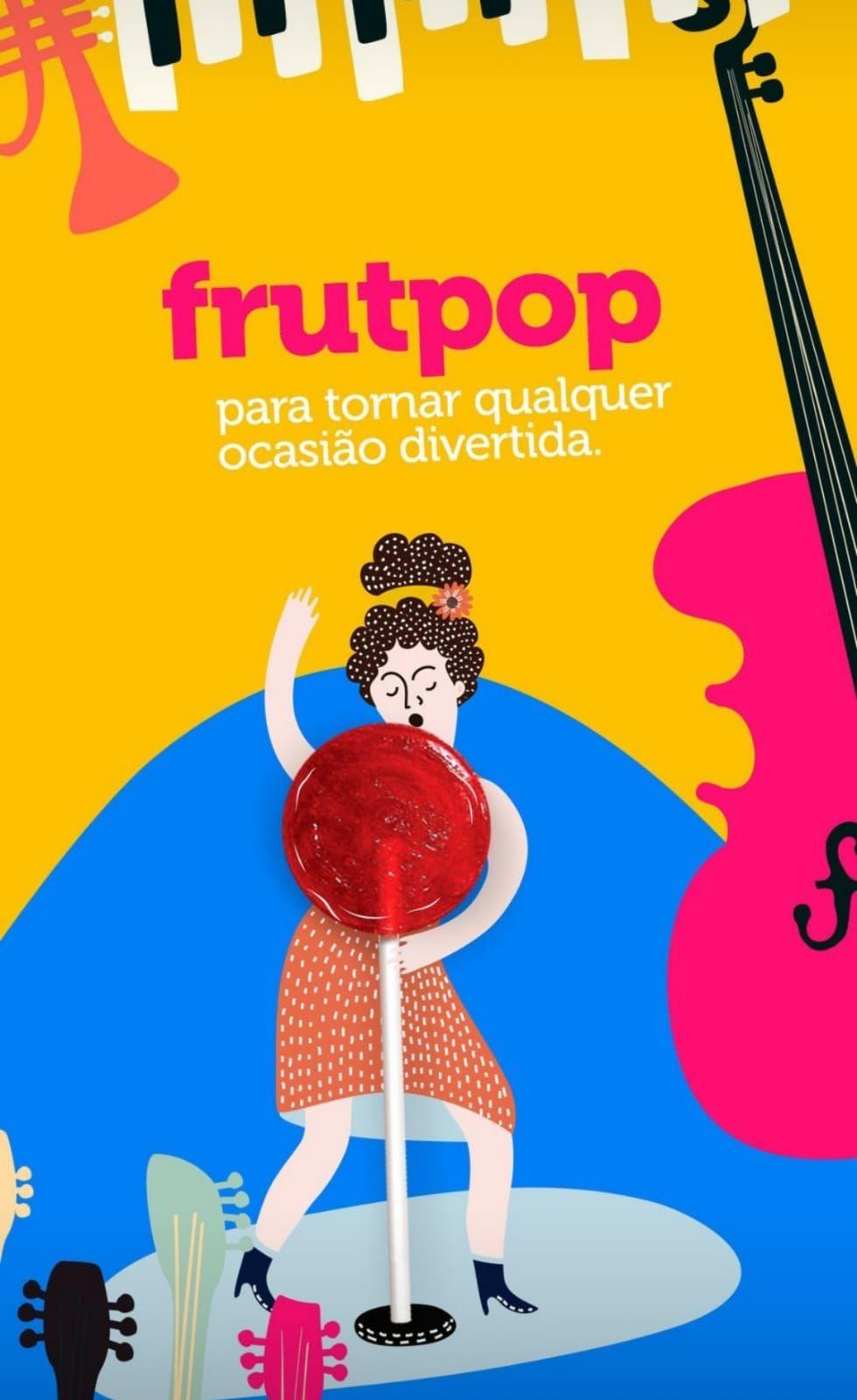 Fruit Pop Com Embalagem Personalizada