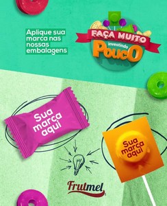 Embalagem Flow Pack Personalizada Para Pirulito